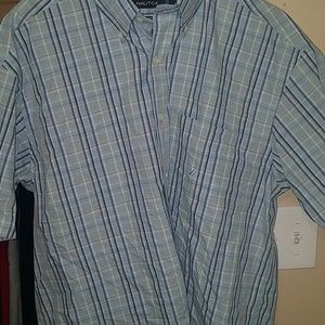 Large nautica button up shirt
